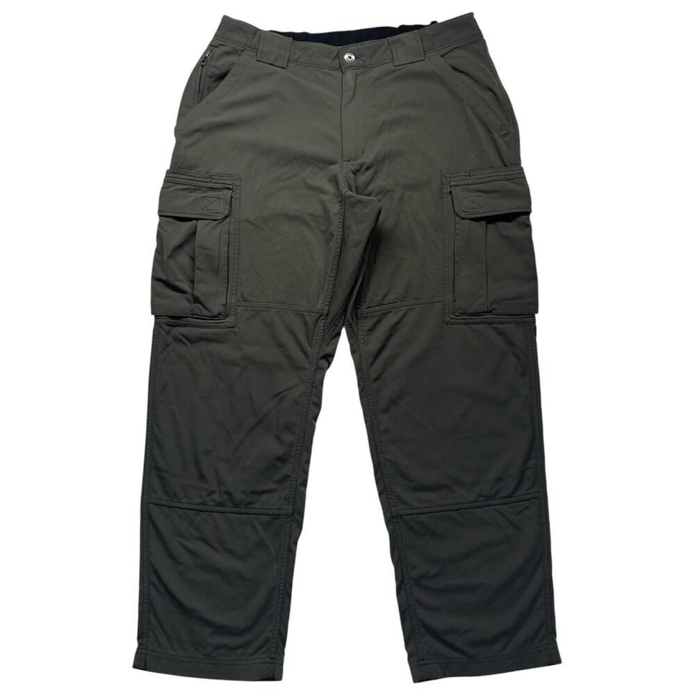 Duluth Trading Co Cargo Pants Men’s 35–36x30 Army Green Workwear Utility